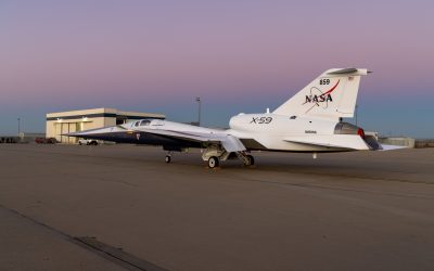 NASA and Lockheed Martin Unveil Supersonic Aircraft X-59